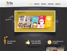 Tablet Screenshot of itr3spublicidad.com
